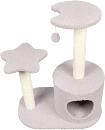 Cat Climbing Frame Cat Climbing Frame Cat Climbing Frame Cat Nest Cat Tree Pet Cat Nest Cat Toy Sisal Cat Jumping Platform Cat Climber(Gray)